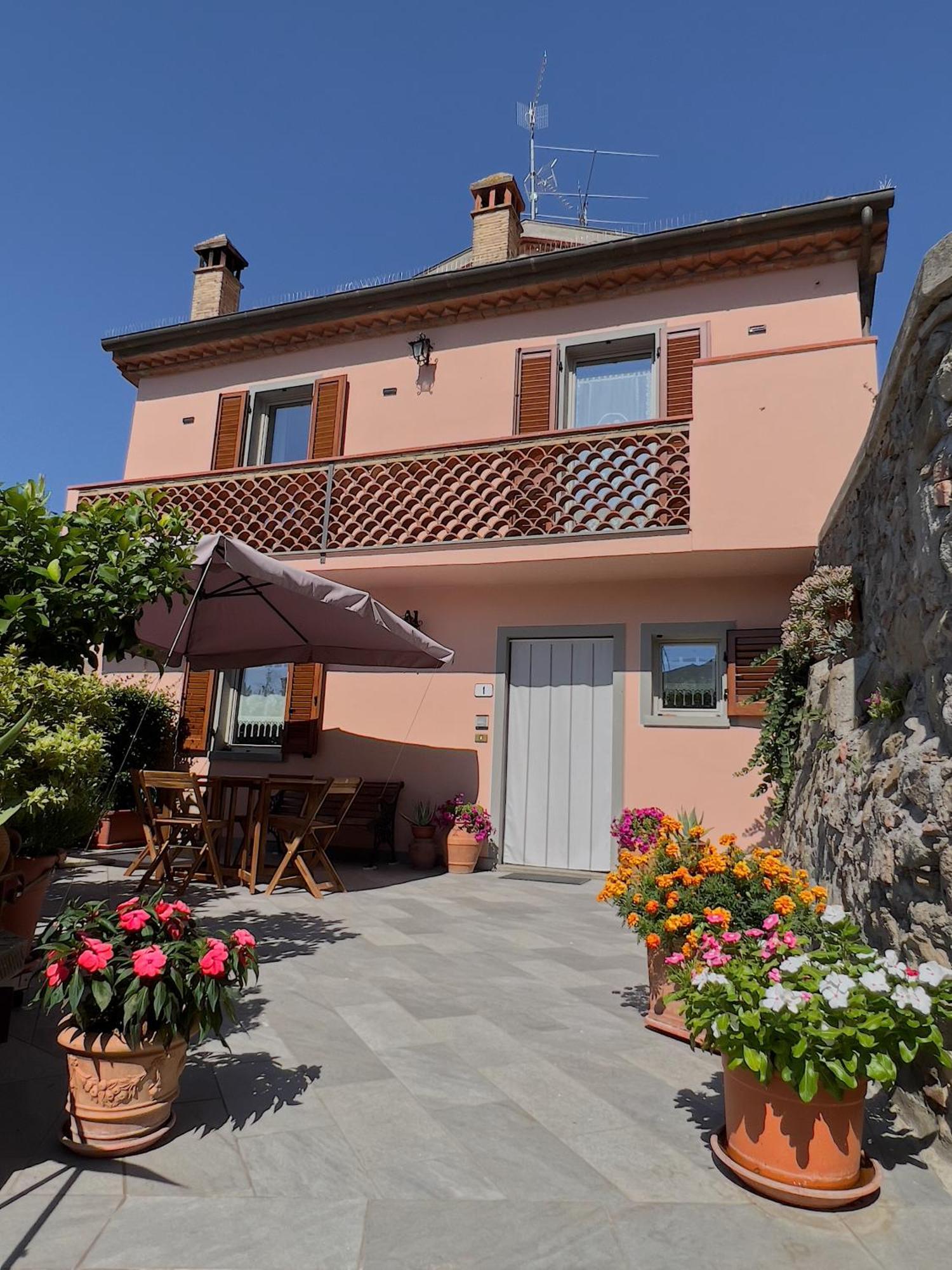 Villa Terrazza Sul Borghetto Monterchi Exterior foto